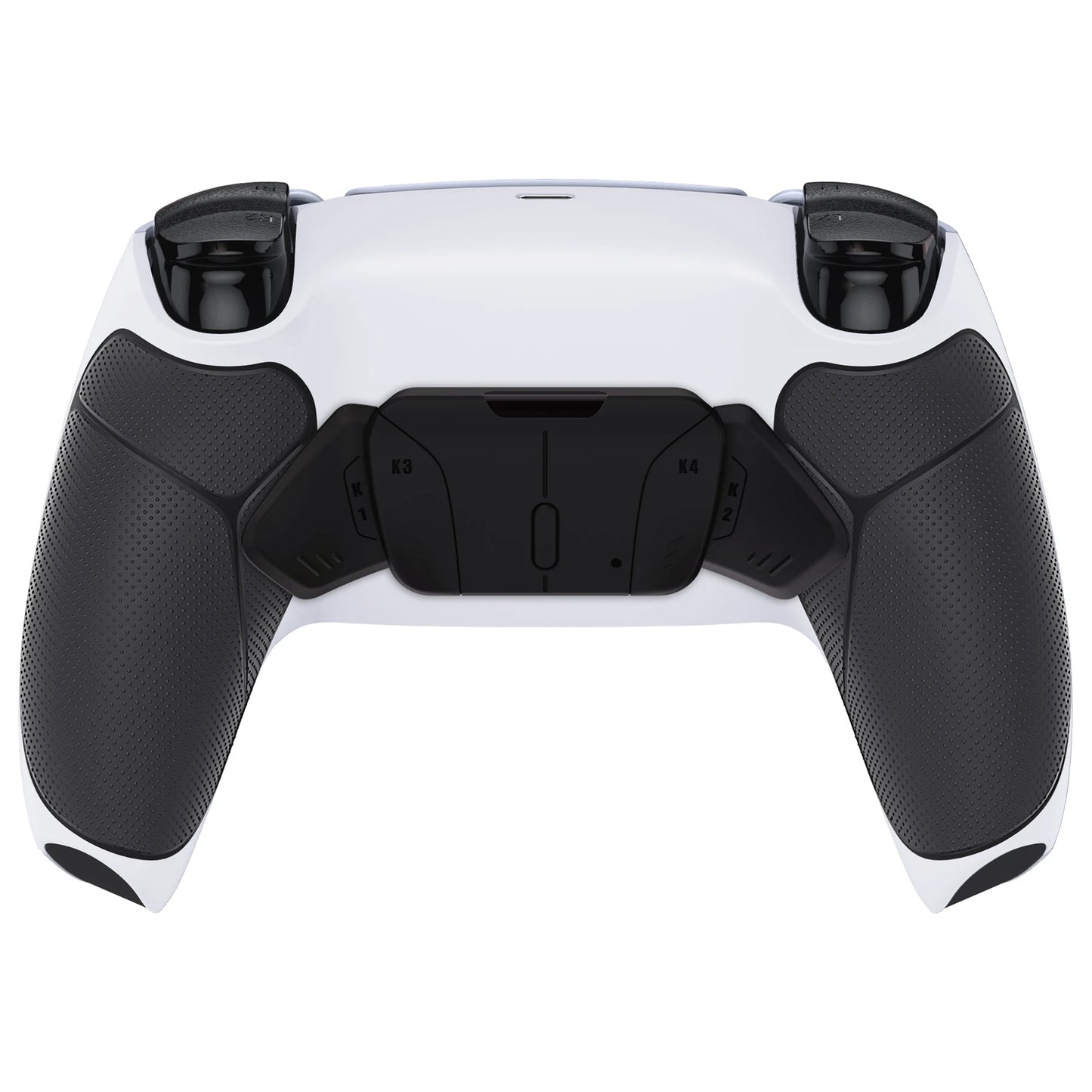 eXtremeRate Rubberized Grip Programable RISE4 Remap Kit for PS5 Controller BDM-010 & BDM-020, Board & Back Shell & Back Buttons