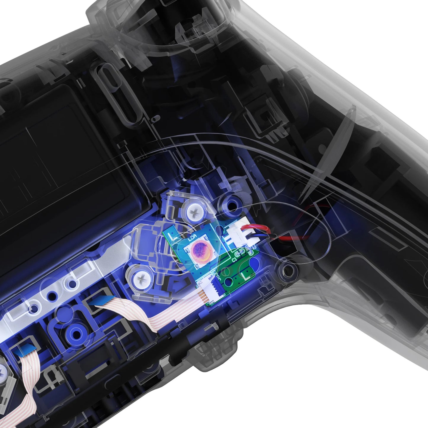 eXtremeRate Back Paddles Replacement Switch Board Kit for PS5 Edge Controller, LB RB Buttons Repair Parts - Without Back Buttons