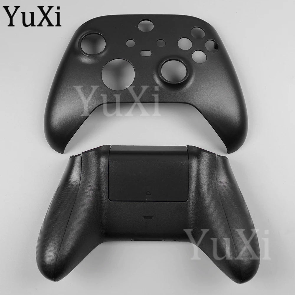 1Set Top Bottom Housing Shell for Xbox Series X/S Upper Down Case Cover Colorful Faceplant Gamepad Controller Replacement