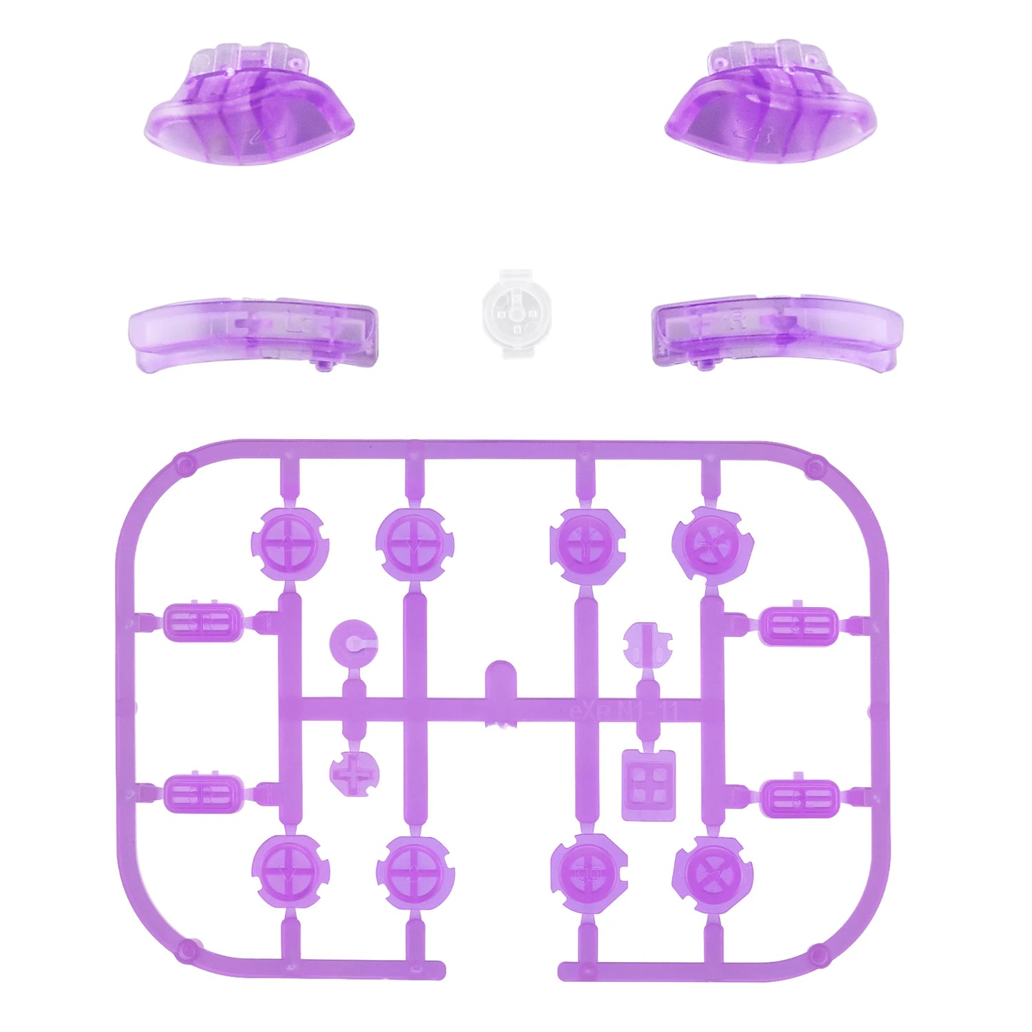 eXtremeRate Full Set Buttons with Tools for NS Switch JoyCon & Switch OLED Joycon ABXY Direction Keys SR SL L R ZR ZL Trigger