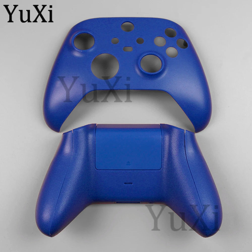 1Set Top Bottom Housing Shell for Xbox Series X/S Upper Down Case Cover Colorful Faceplant Gamepad Controller Replacement