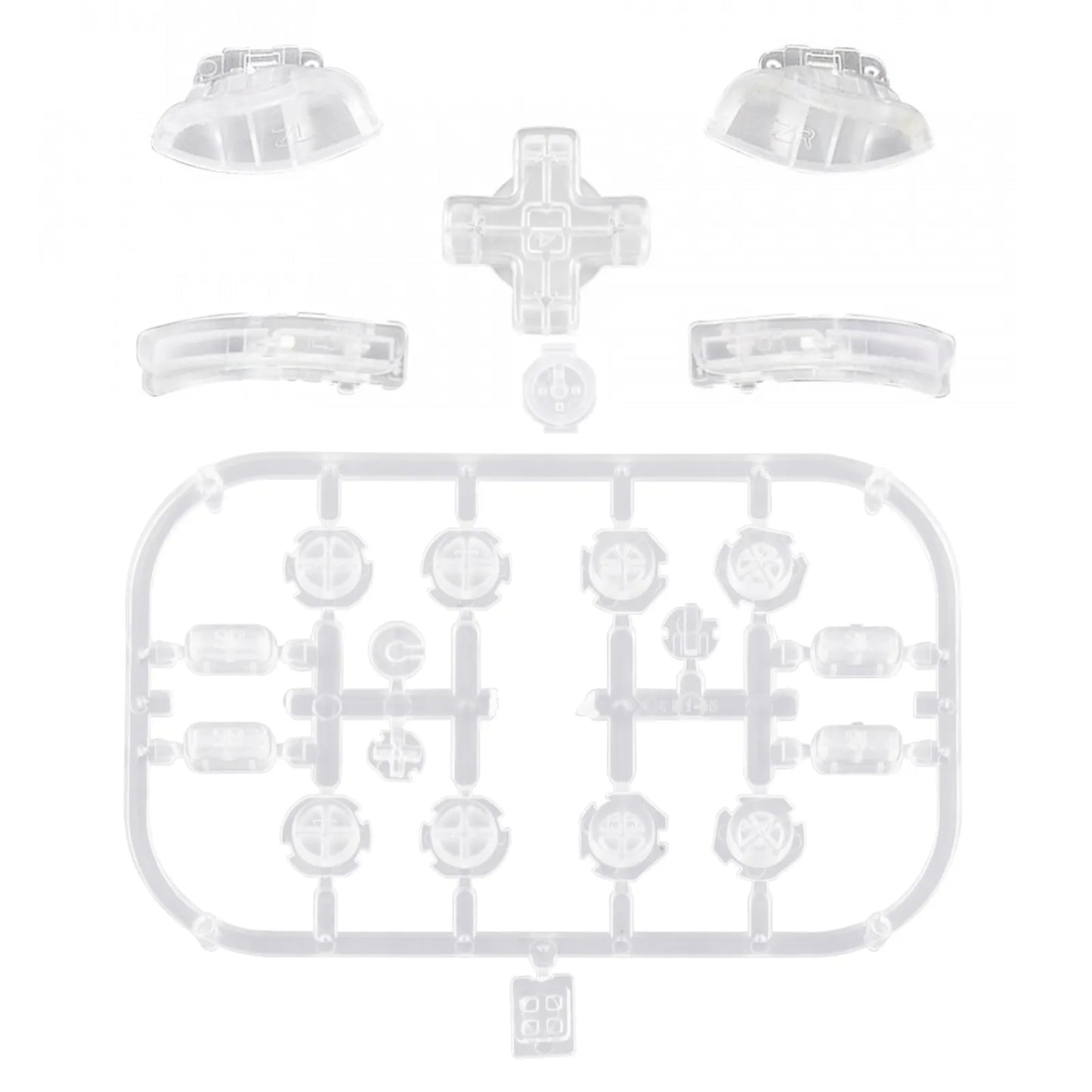 eXtremeRate Custom Dpad ABXY Keys SR SL L R ZR ZL Trigger Full Set Buttons with Tools for Nintendo Switch JoyCon &OLED model
