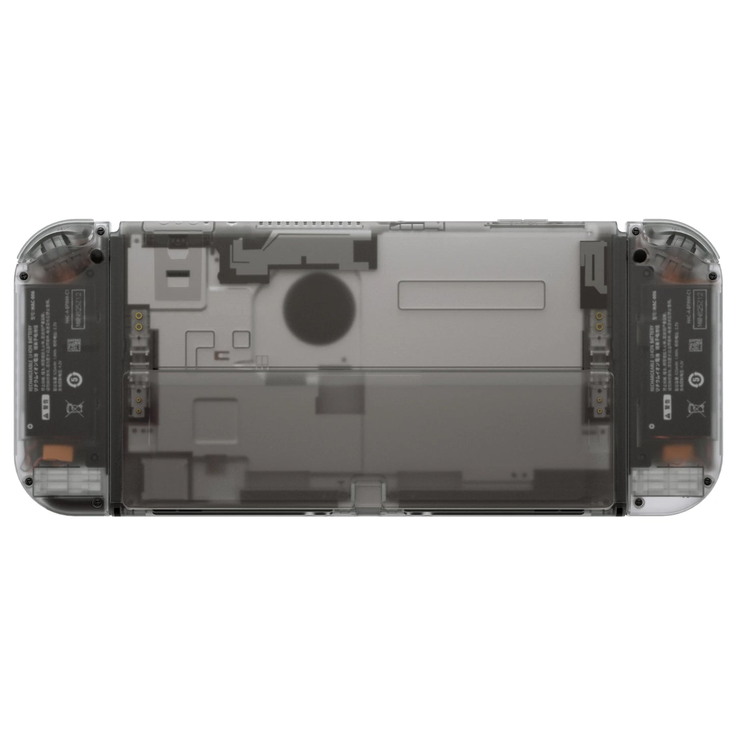 eXtremeRate Replacement Full Set Shell for Nintendo Switch OLED, Back Plate & Kickstand, Joycon Housing with Colorful Buttons