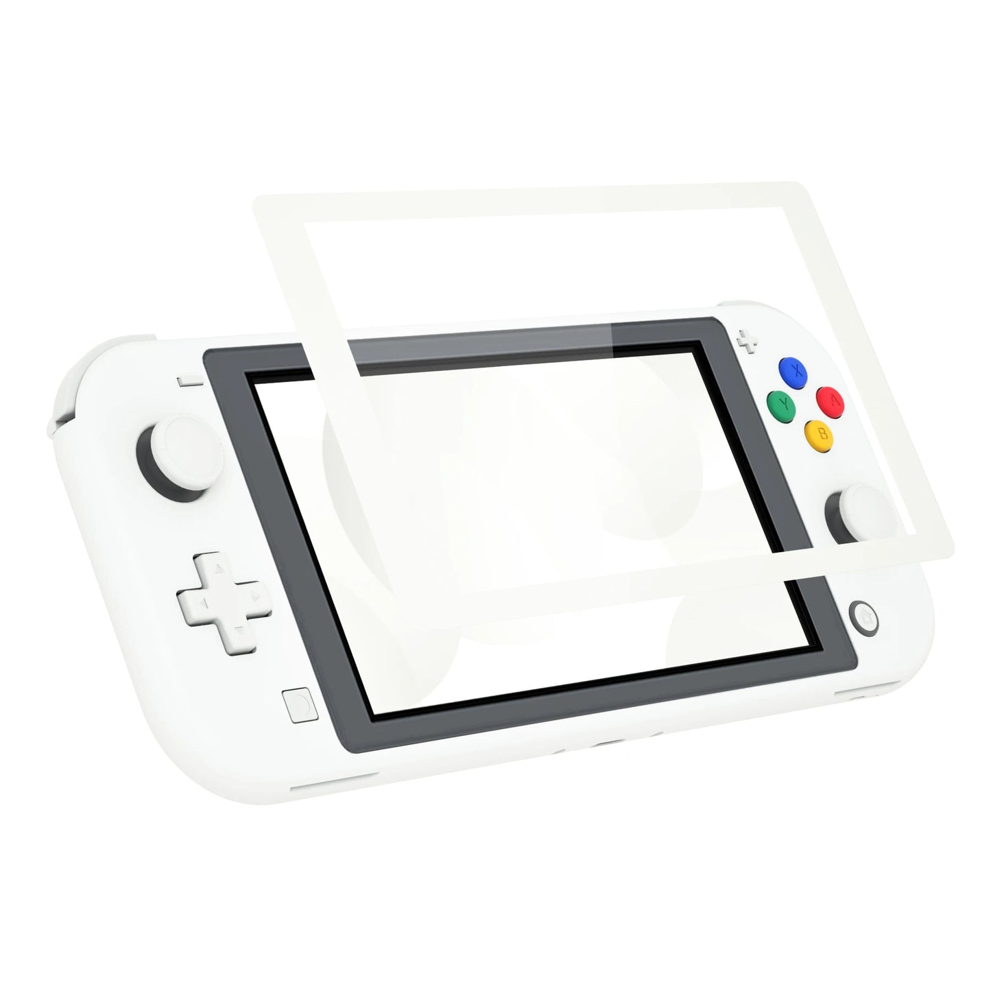 eXtremeRate DIY Replacement Shell Housing Case Cover with Screen Protector for NS Switch Lite - Single Series