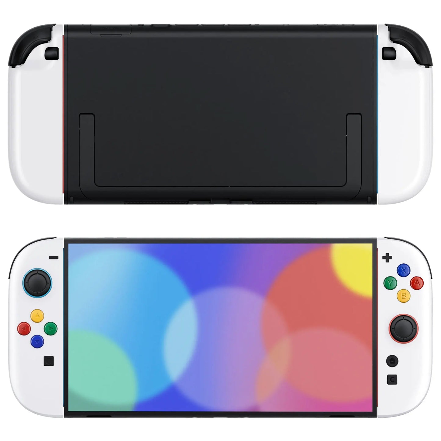 eXtremeRate for Joycon 2 DIY Replacement Shell Buttons, Case & Decorative Strips & Tools for Nintendo Switch 2 - Essence Version