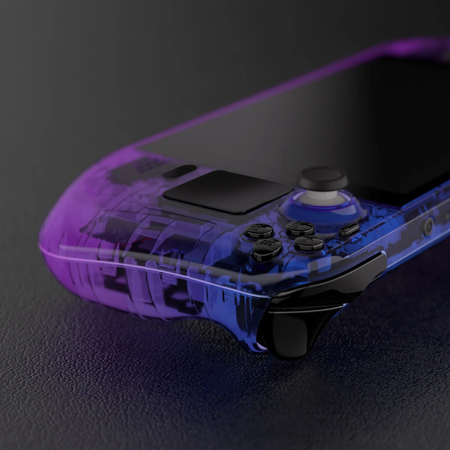 eXtremeRate Replacement Housing Shell Set for Steam Deck LCD, Faceplate Back Plate Shell with Buttons - Gradient Series