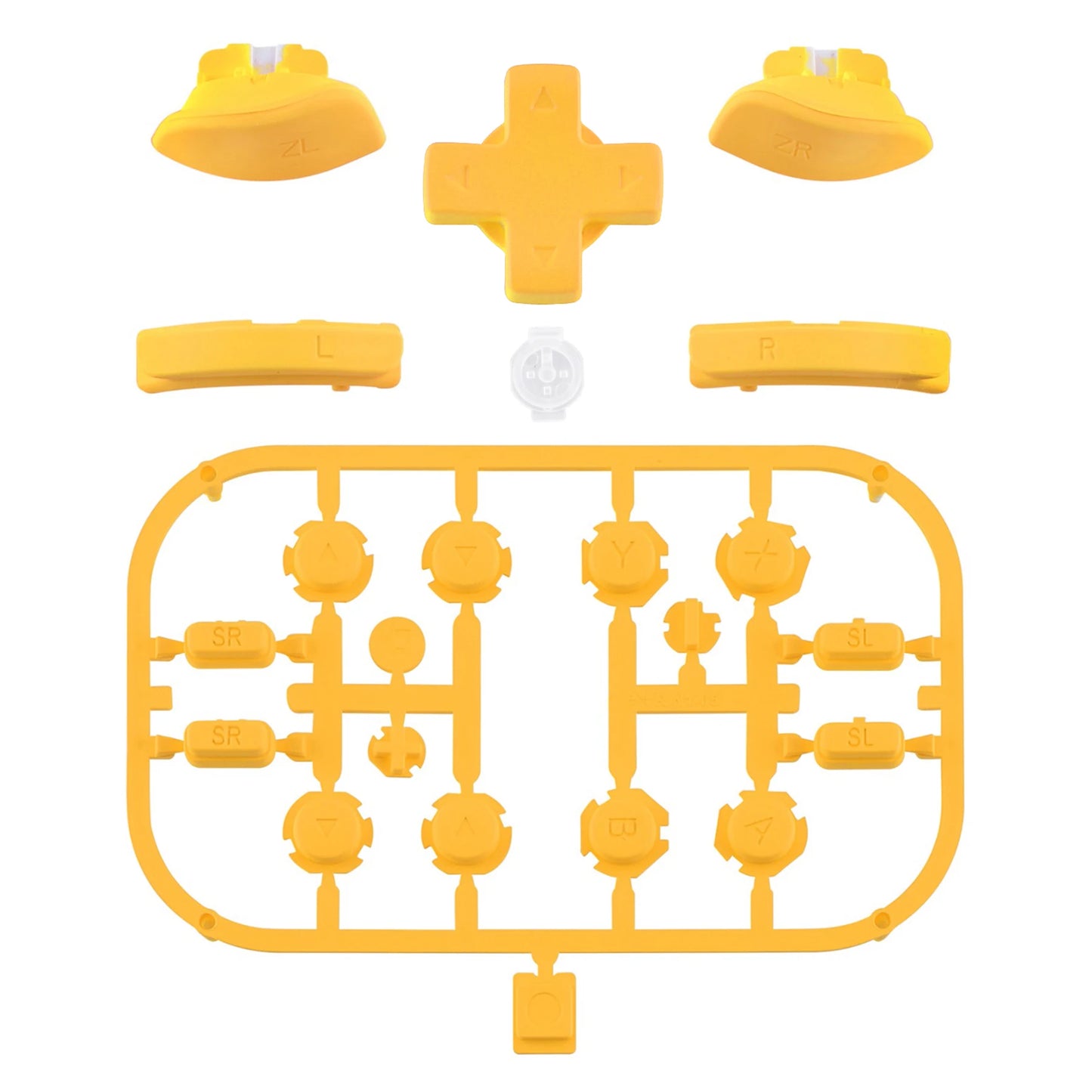 eXtremeRate Custom Dpad ABXY Keys SR SL L R ZR ZL Trigger Full Set Buttons with Tools for Nintendo Switch JoyCon &OLED model