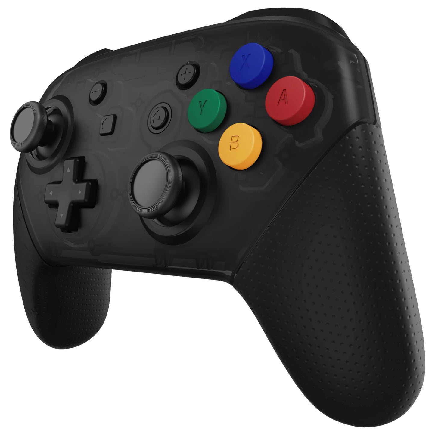 eXtremeRate Colorful Repair ABXY Buttons for Nintendo Switch Pro Controller, DIY Replacement ABXY Keys with Tools