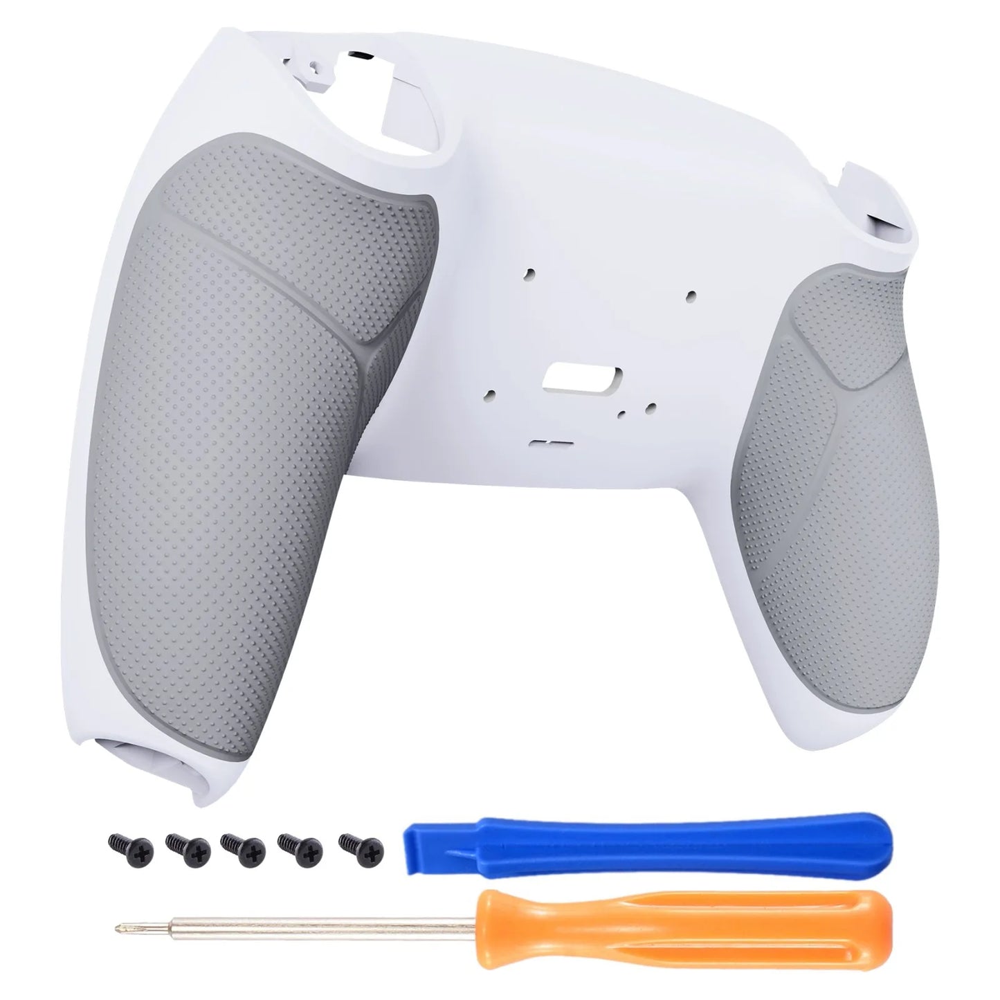 eXtremerate Performance Rubberized Grip Redesigned Back Shell for PS5 Controller RISE Remap Kit