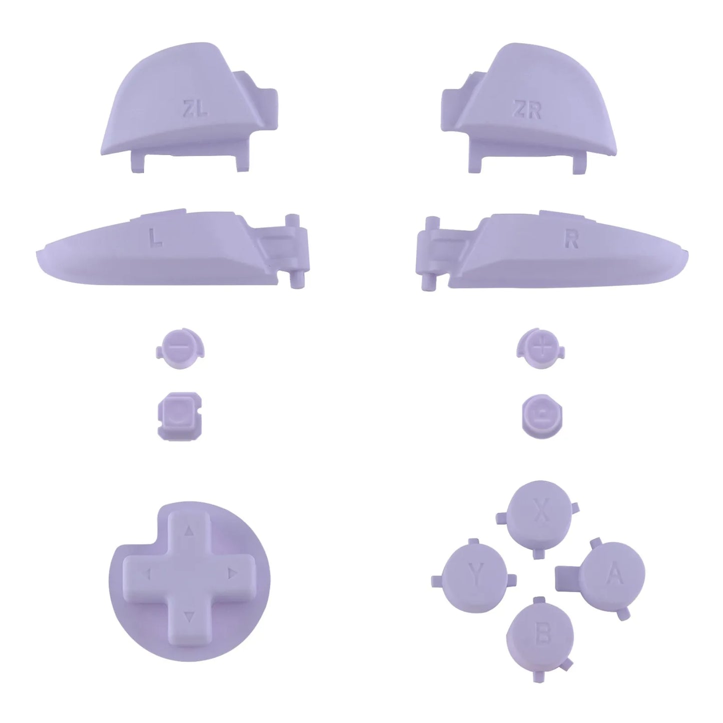 eXtremeRate Replacement Full Set Buttons with Tools for Nintendo Switch Pro Controller, Repair ABXY D-pad ZR ZL L R Keys