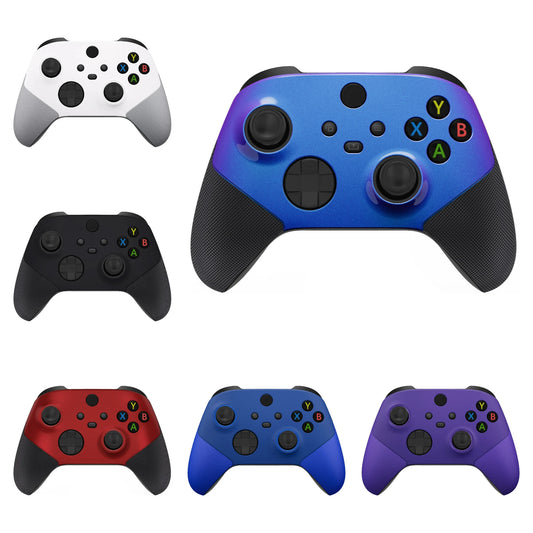 eXtremeRate ASR Version Rubberized Grip Front Shell for Xbox Core Wireless Controller, Faceplate Case Cover - Single Series