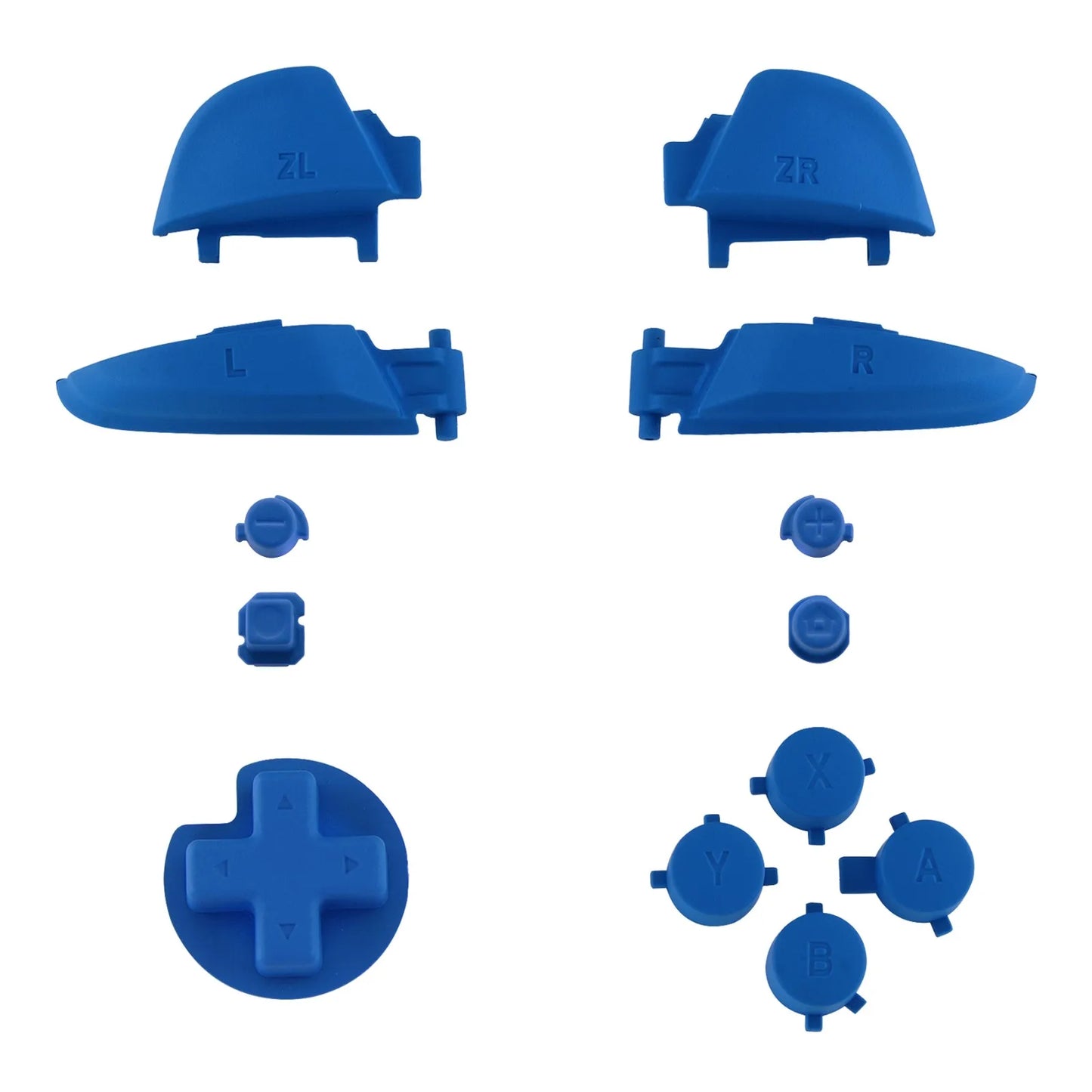 eXtremeRate Replacement Full Set Buttons with Tools for Nintendo Switch Pro Controller, Repair ABXY D-pad ZR ZL L R Keys