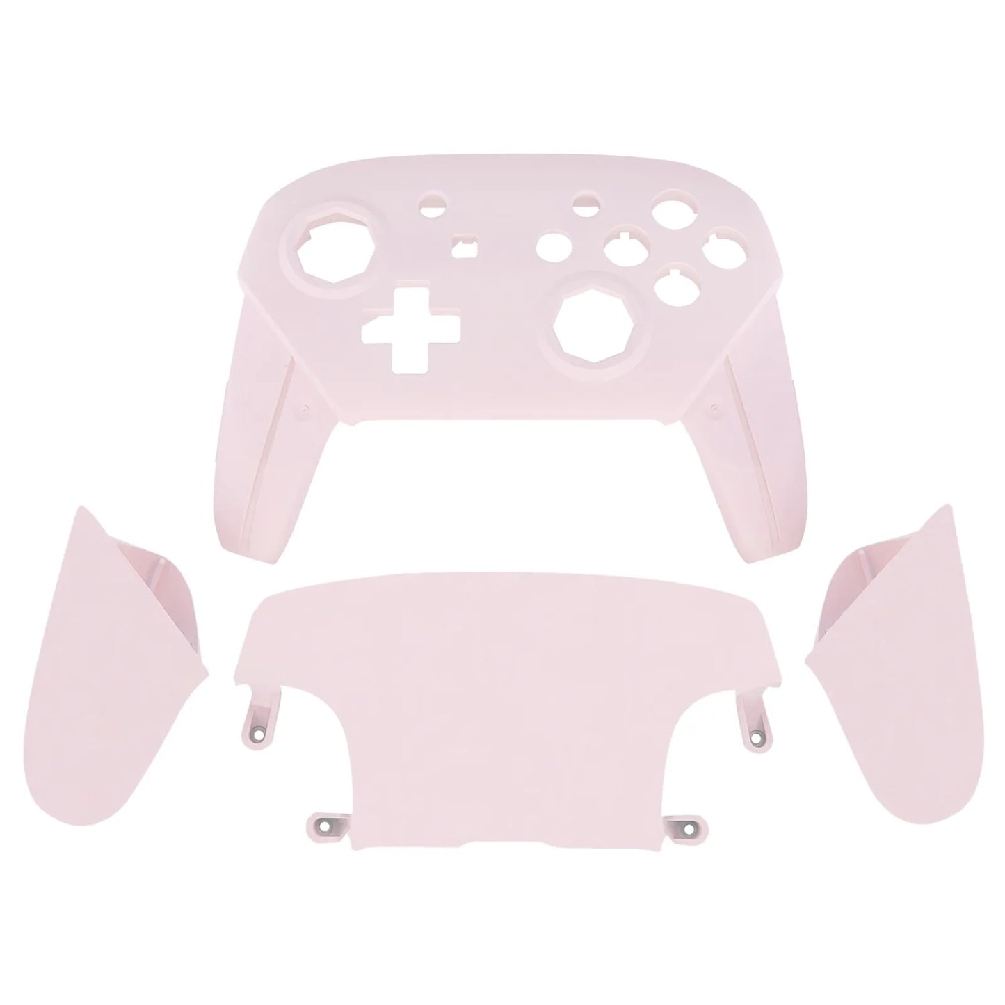 eXtremeRate Octagonal Gated Sticks Design DIY Grip Housing Shell, Replacement Faceplate Backplate for NS Switch Pro Controller