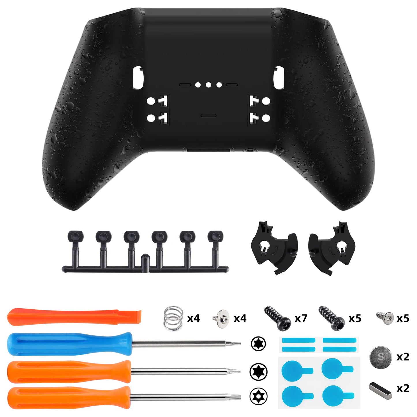 eXtremeRate Replacement Bottom Shell Case for Xbox Elite Series 2 Core Controller Model 1797 All kinds Custom Back Housing Cover