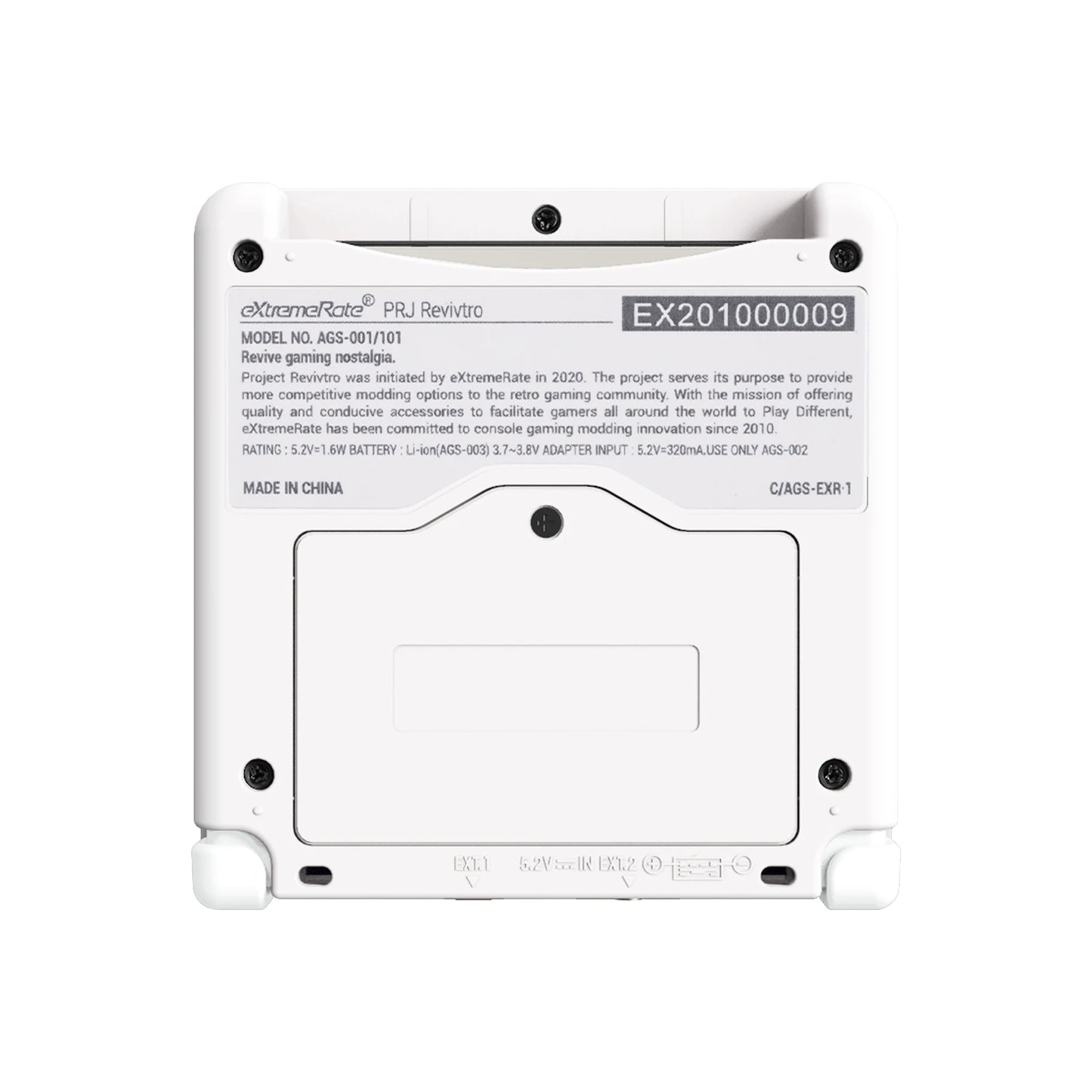 eXtremeRate IPS Ready Upgraded Custom Replacement Housing Shell for Gameboy Advance SP GBA SP for IPS & Standard LCD - Black