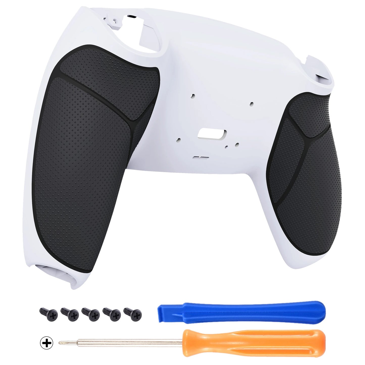 eXtremerate Performance Rubberized Grip Redesigned Back Shell for PS5 Controller RISE Remap Kit