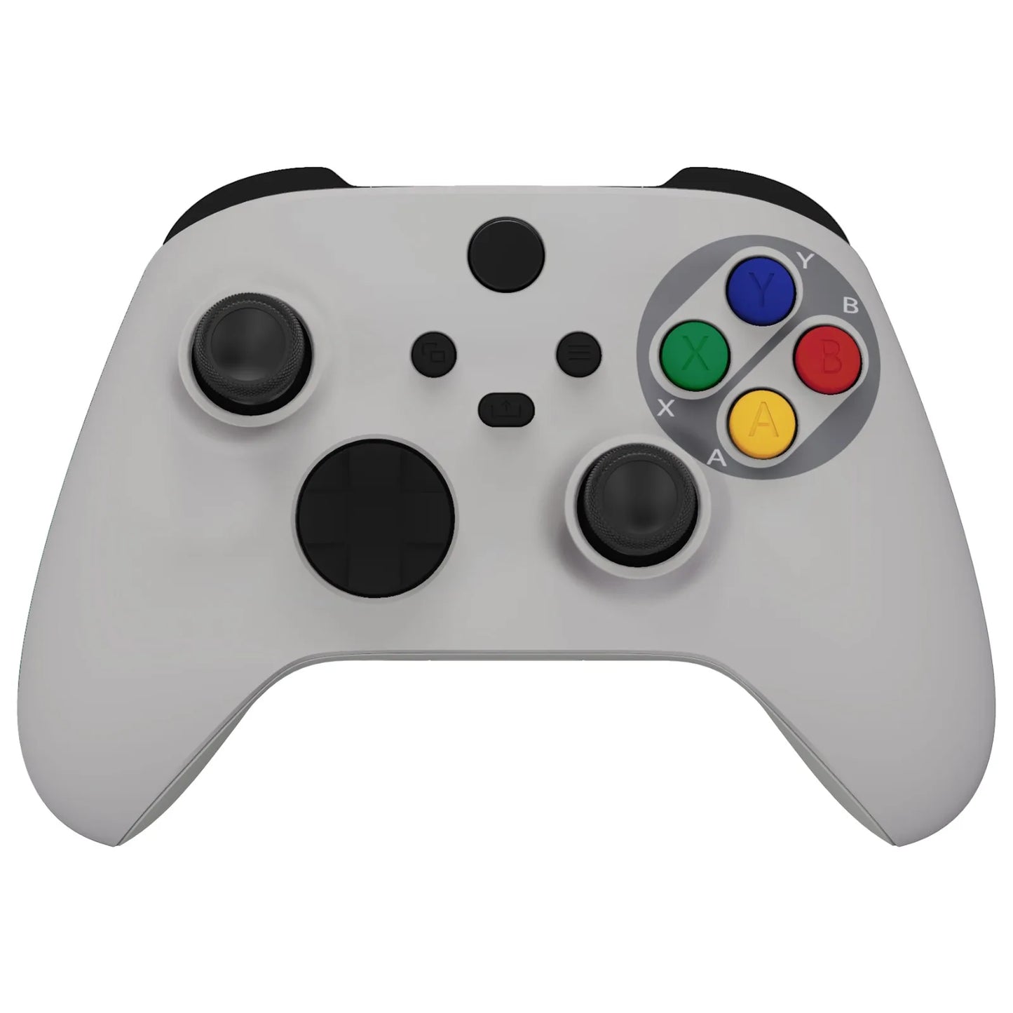 eXtremeRate Full Set Shell Buttons for Xbox Core Wireless Controller, Side Rails Grips Front Back Plate Cover - Classic Styles