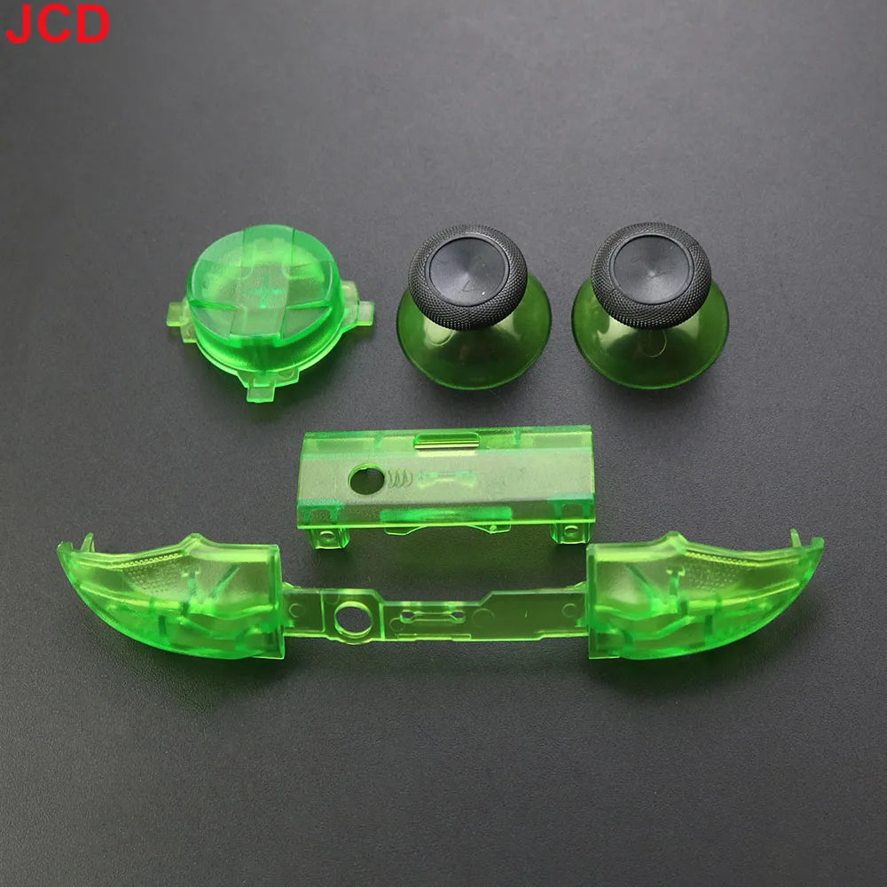 For Xbox Series X S Controller LB RB Button Strip Middle BaffleStrip Cross Direction Keys 3d Analog Joystick Cap D-Pad Button