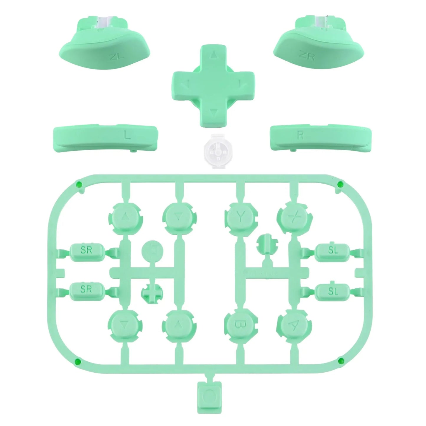 eXtremeRate Custom Dpad ABXY Keys SR SL L R ZR ZL Trigger Full Set Buttons with Tools for Nintendo Switch JoyCon &OLED model