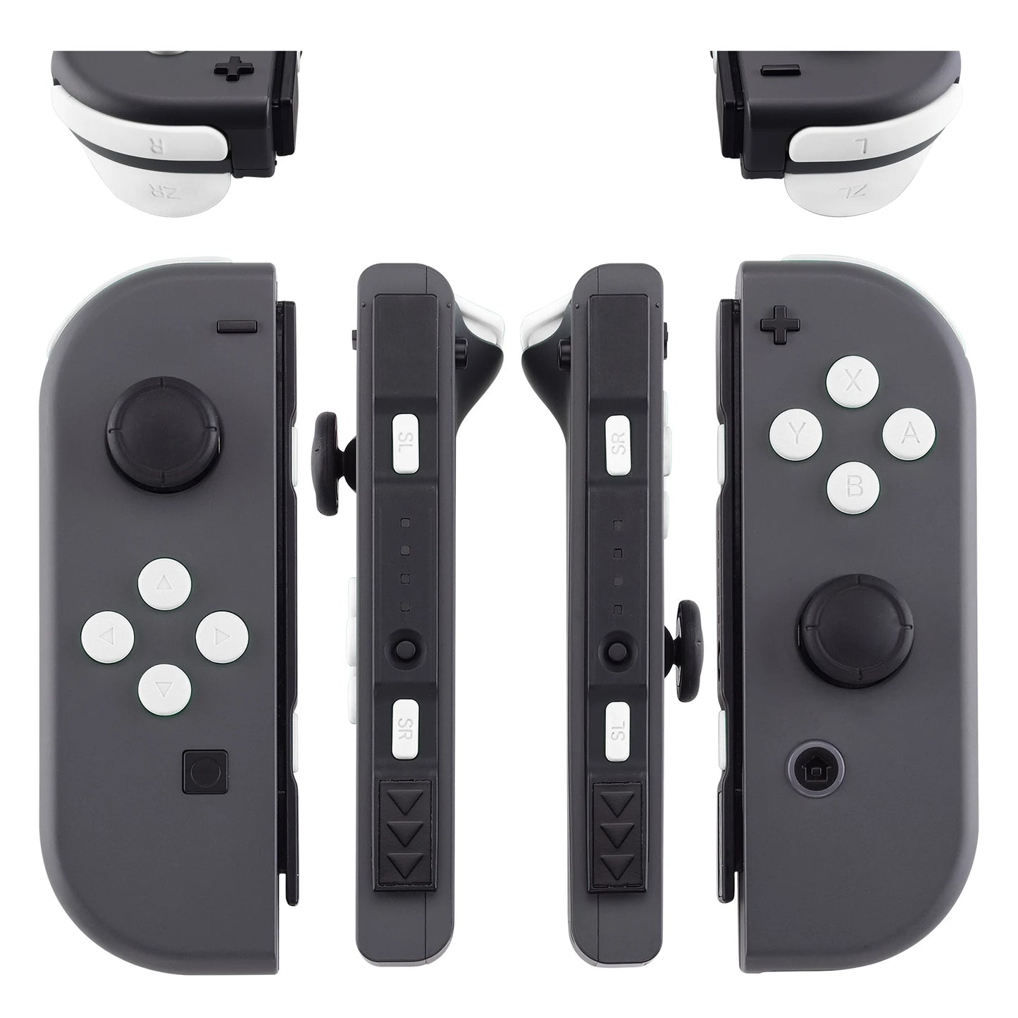 eXtremeRate Full Set Buttons with Tools for NS Switch JoyCon & Switch OLED Joycon ABXY Direction Keys SR SL L R ZR ZL Trigger