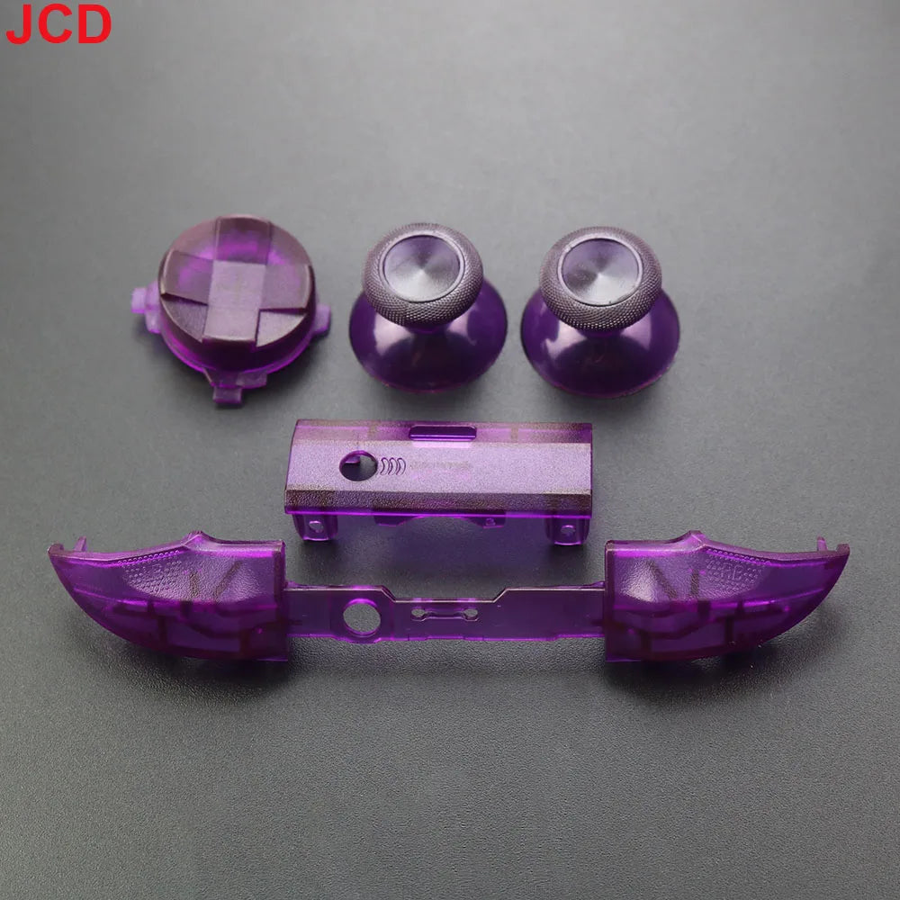 For Xbox Series X S Controller LB RB Button Strip Middle BaffleStrip Cross Direction Keys 3d Analog Joystick Cap D-Pad Button