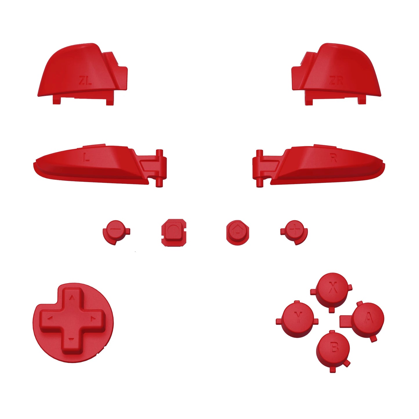 eXtremeRate DIY Replacement Full Set Buttons Repair ABXY D-pad ZR ZL L R Keys with Tools for NS Switch Pro Controller