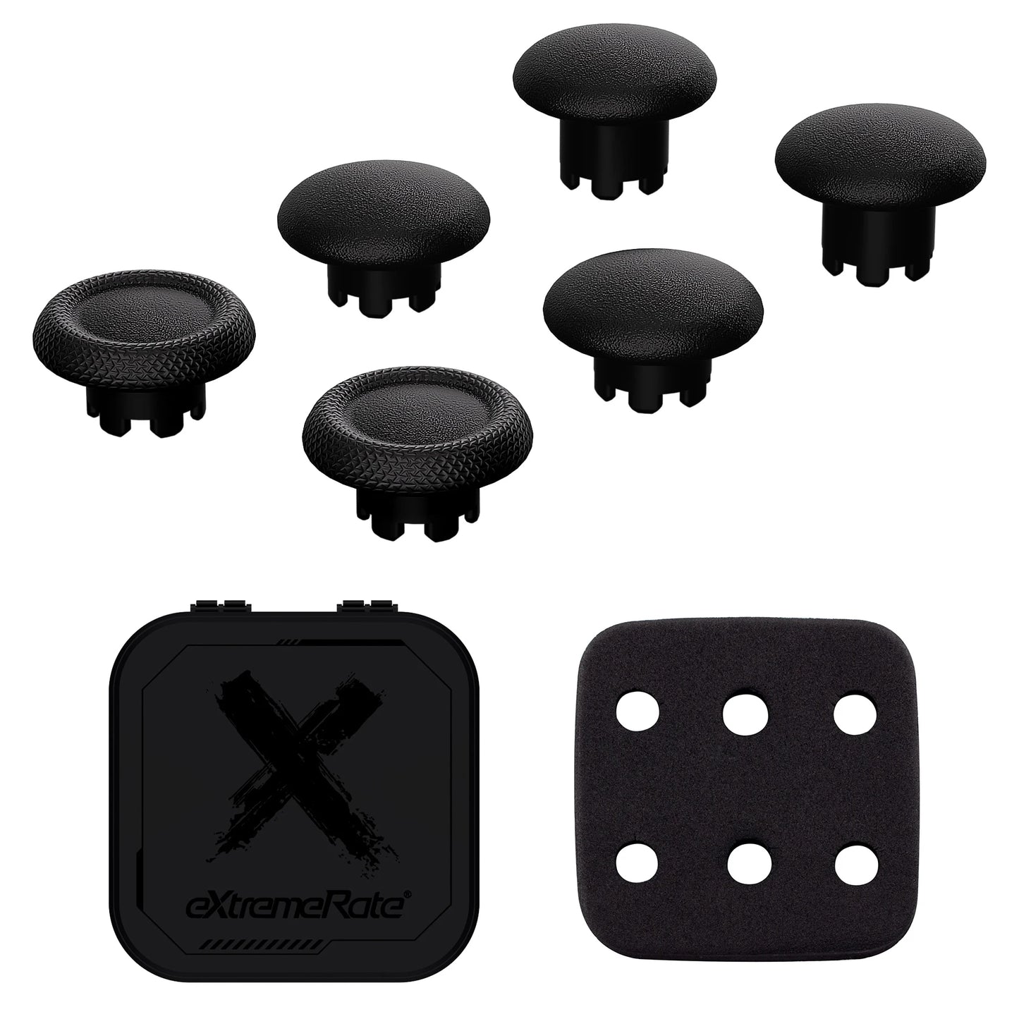 eXtremeRate Replacement Thumbsticks for ps5 Edge Controller, Analog Stick Joystick Buttons - Emerald Green