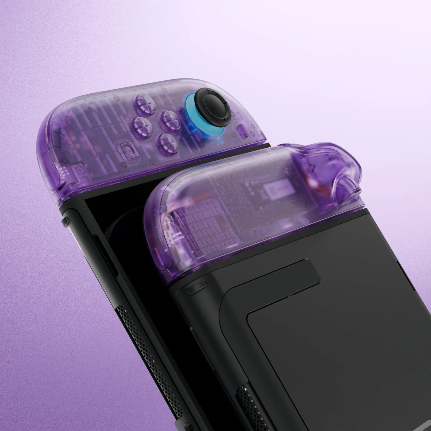 eXtremeRate DIY Replacement Housing Case Buttons for Joycon 2,  Decorative Strips & Middle Bracket & Tools for Nintendo Switch 2