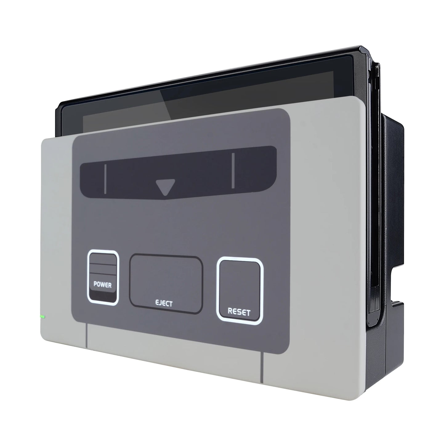 eXtremeRate Custom Grip Faceplate for Nintendo Switch Dock, Patterned DIY Replacement Housing Shell-Dock NOT Included