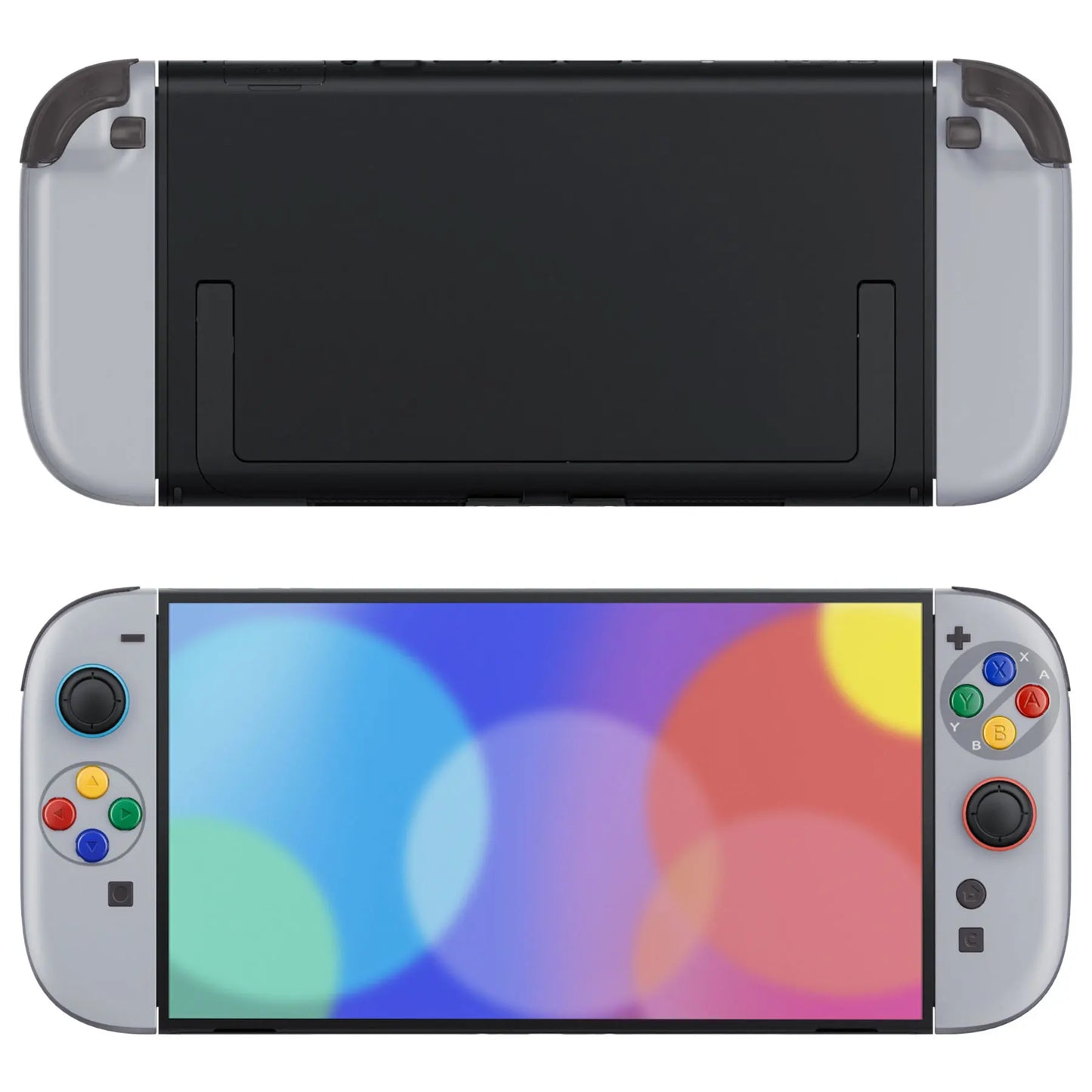 eXtremeRate DIY Replacement Housing Case Buttons with Tools for Joycon 2, for Nintendo Switch 2 - Wood Grain