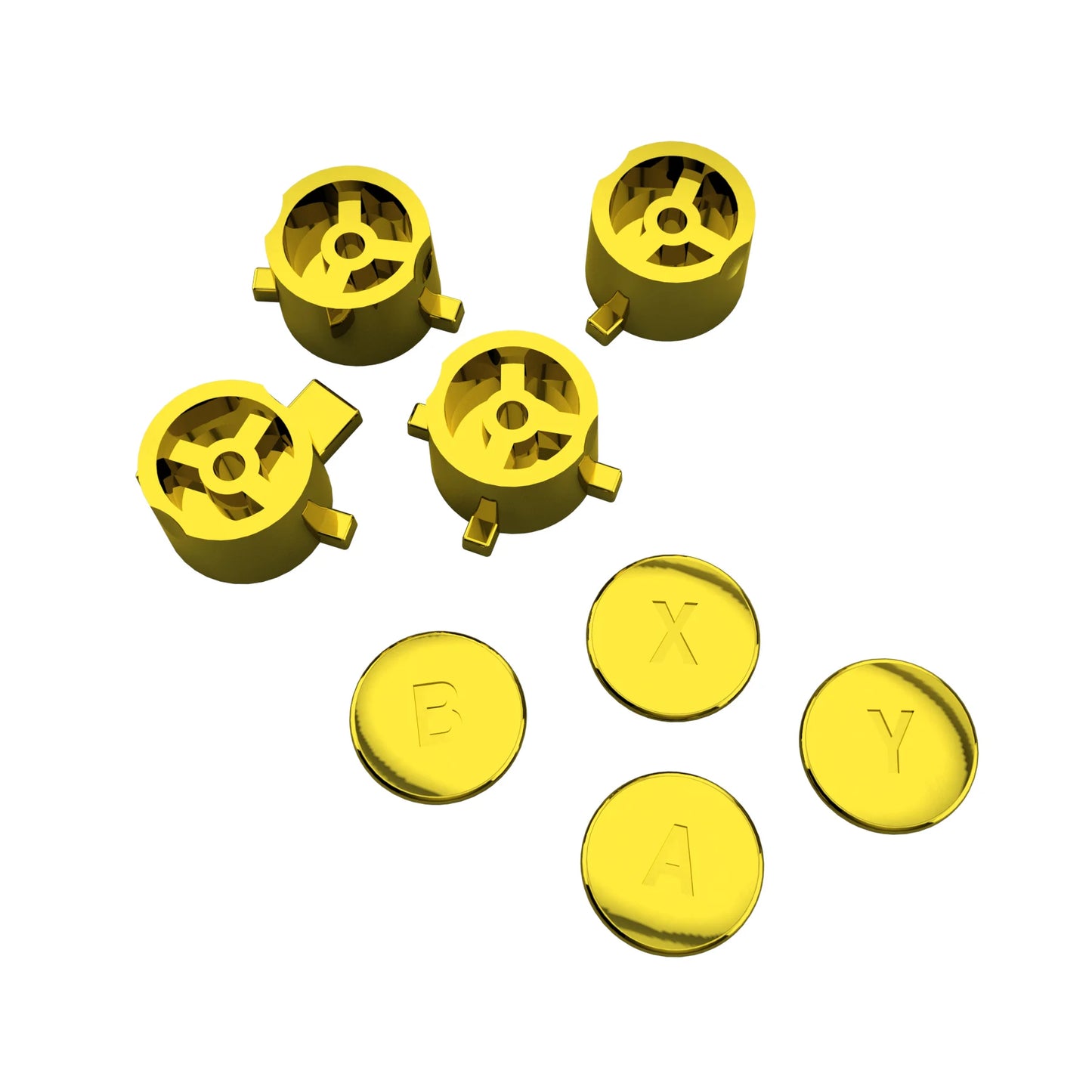 eXtremeRate Interchangeable ABXY Buttons DIY Swappable Replacement ABXY for NS Pro Controller - Controller NOT Included