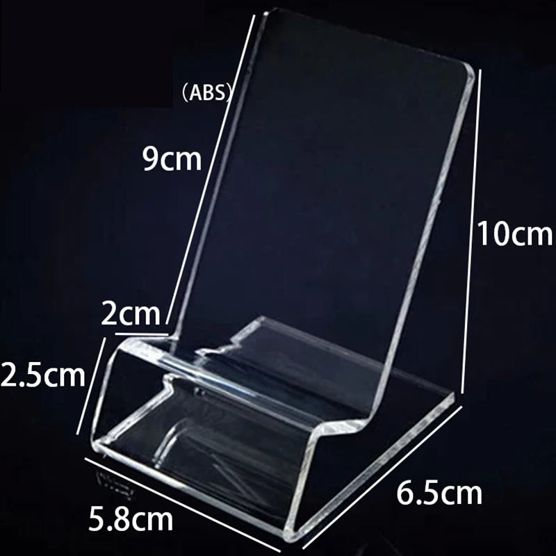 1PC Acrylic Transparent Stand Shelf Window Counter Display Showcase For PSV Game Console Phone Holder Tablet Bracket Tray