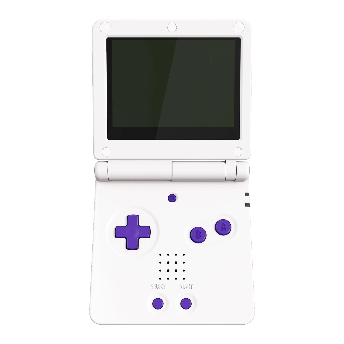eXtremeRate Full Set Buttons for Gameboy Advance SP, A B L R Button Power On Off Volume Button D-pad Key for GBA SP Console