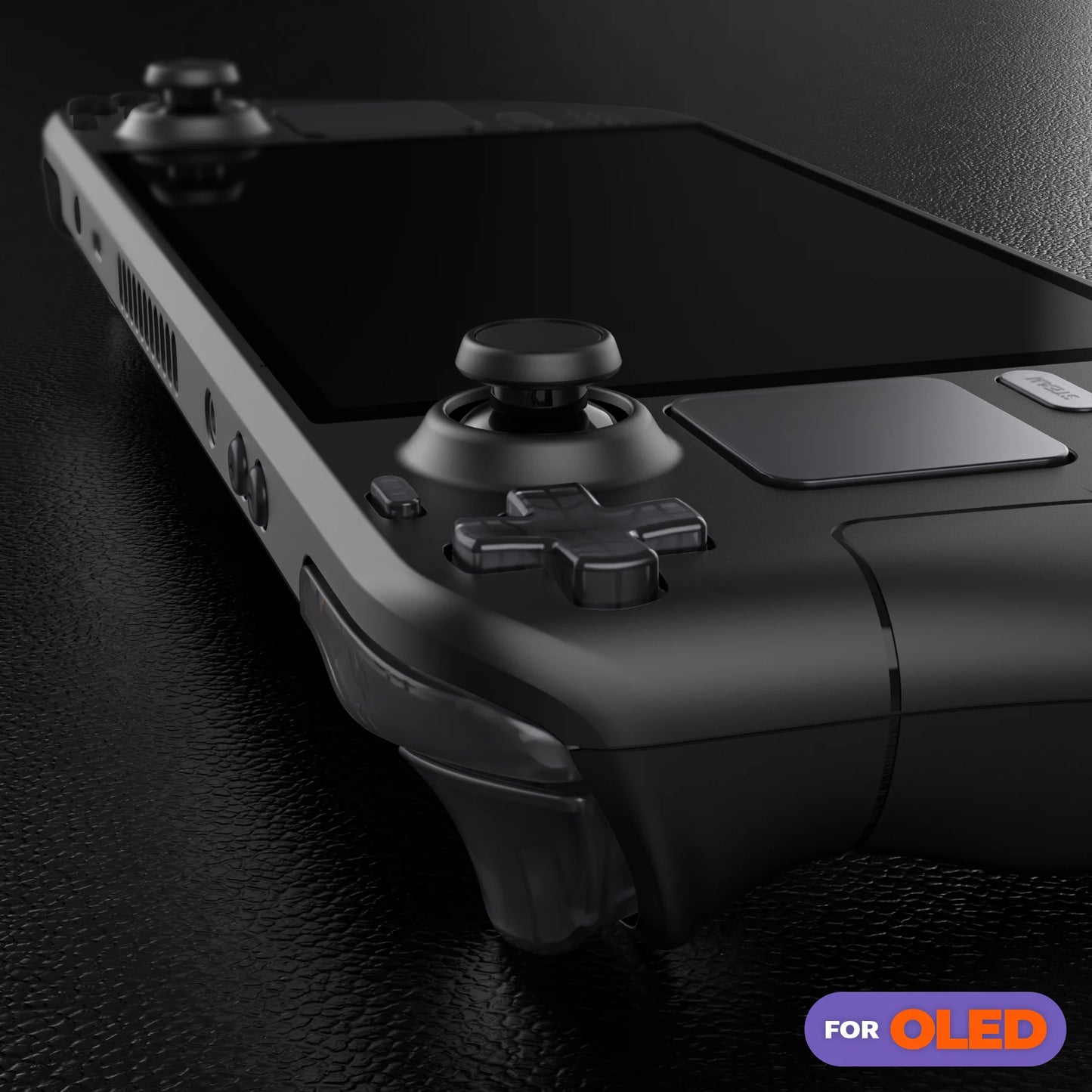 eXtremeRate Replacement Full Set Buttons for Steam Deck OLED, DIY Custom ABXY D-pad Trackpad Bumpers Triggers Buttons with Tools