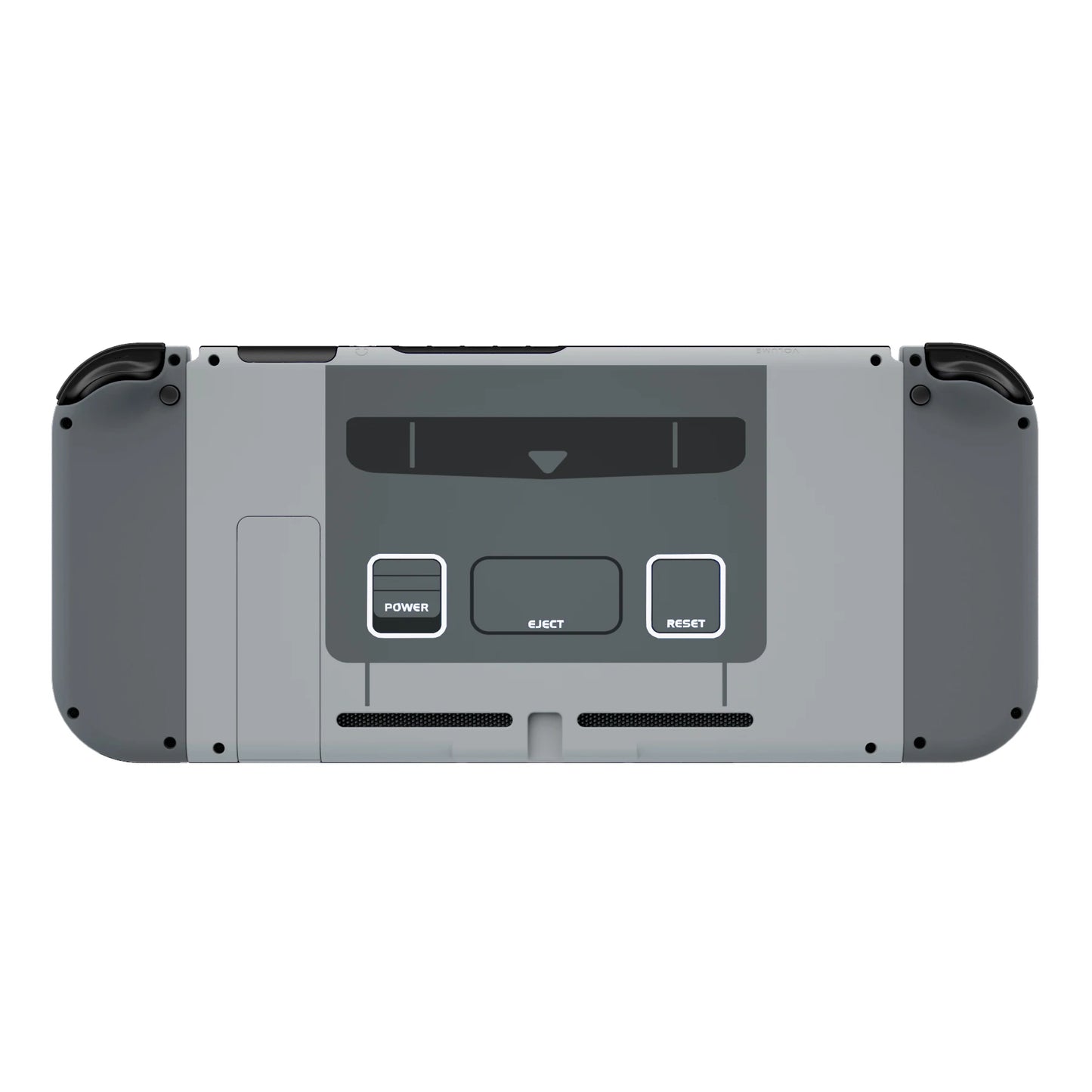 eXtremeRate Grip Console Backplate Controller Housing Shell with Full Set Buttons for NS Switch - Classics Style