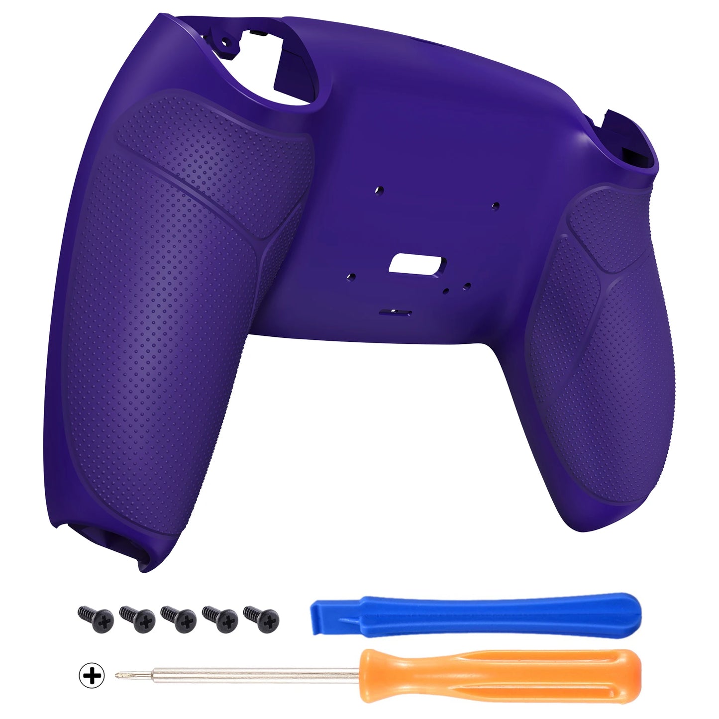 eXtremerate Performance Rubberized Grip Redesigned Back Shell for PS5 Controller RISE Remap Kit