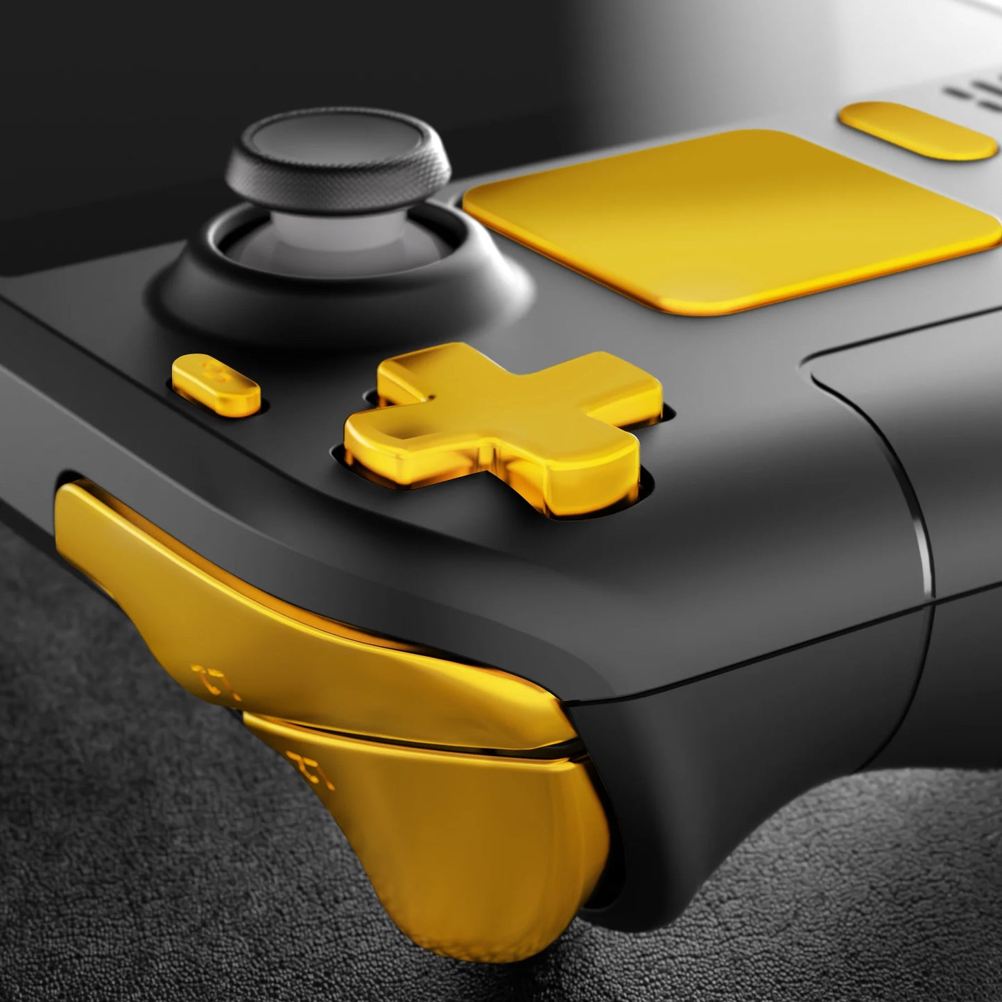 eXtremeRate Replacement Full Set Buttons for Steam Deck LCD, ABXY D-pad Trackpad Bumpers Triggers Buttons & Screwdriver Tools