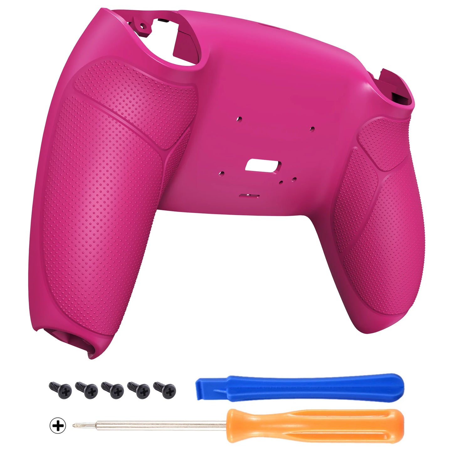 eXtremerate Performance Rubberized Grip Redesigned Back Shell for PS5 Controller RISE Remap Kit