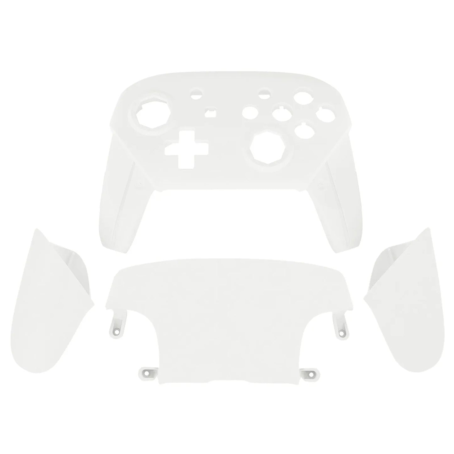 eXtremeRate Octagonal Gated Sticks Design DIY Grip Housing Shell, Replacement Faceplate Backplate for NS Switch Pro Controller