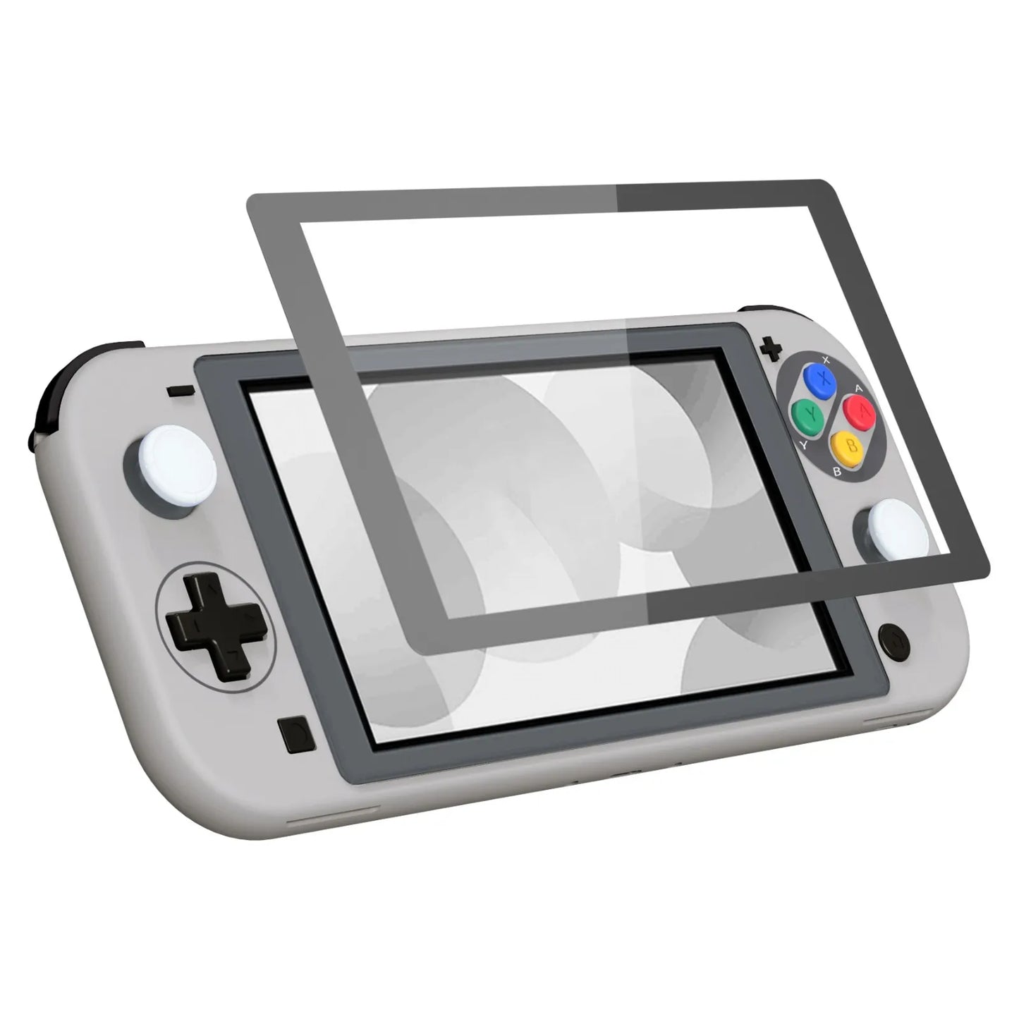 eXtremeRate Replacement Shell Handheld Controller Housing Protector with Screen for Nintendo Switch Lite - Classic & Patterned