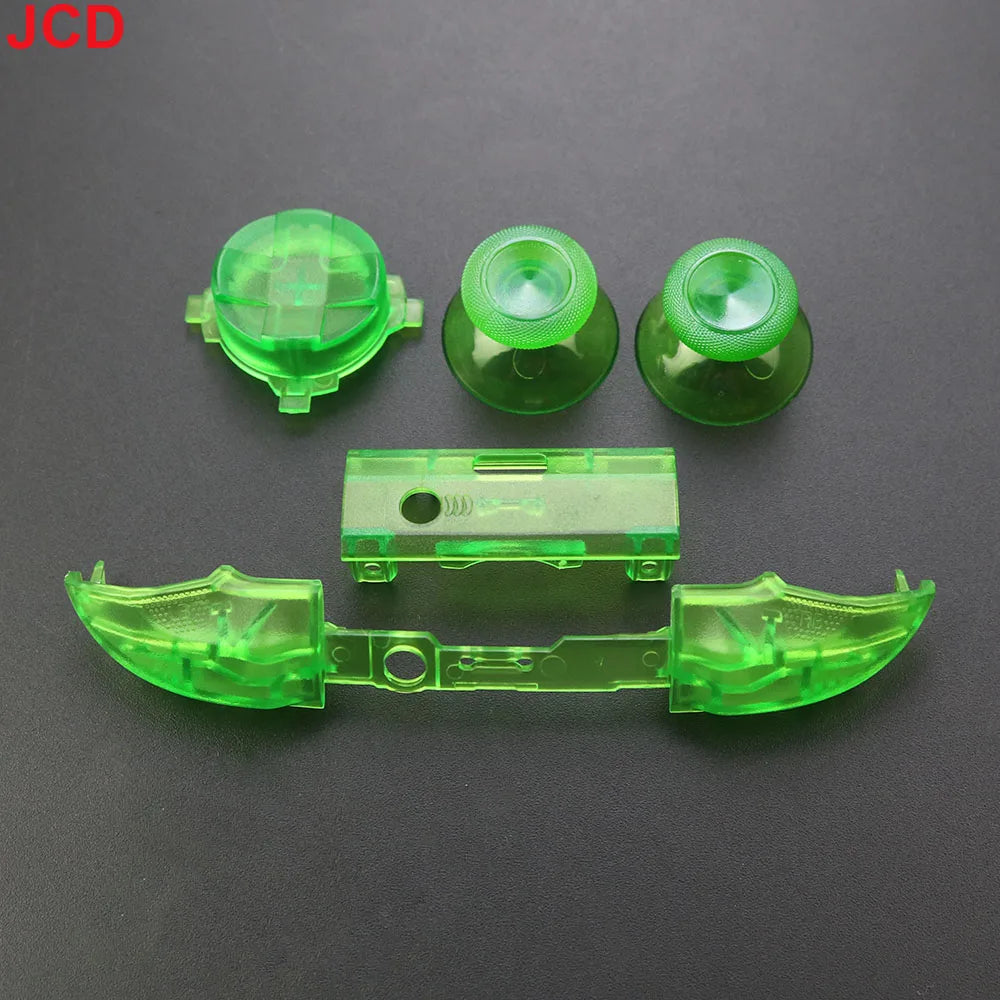For Xbox Series X S Controller LB RB Button Strip Middle BaffleStrip Cross Direction Keys 3d Analog Joystick Cap D-Pad Button