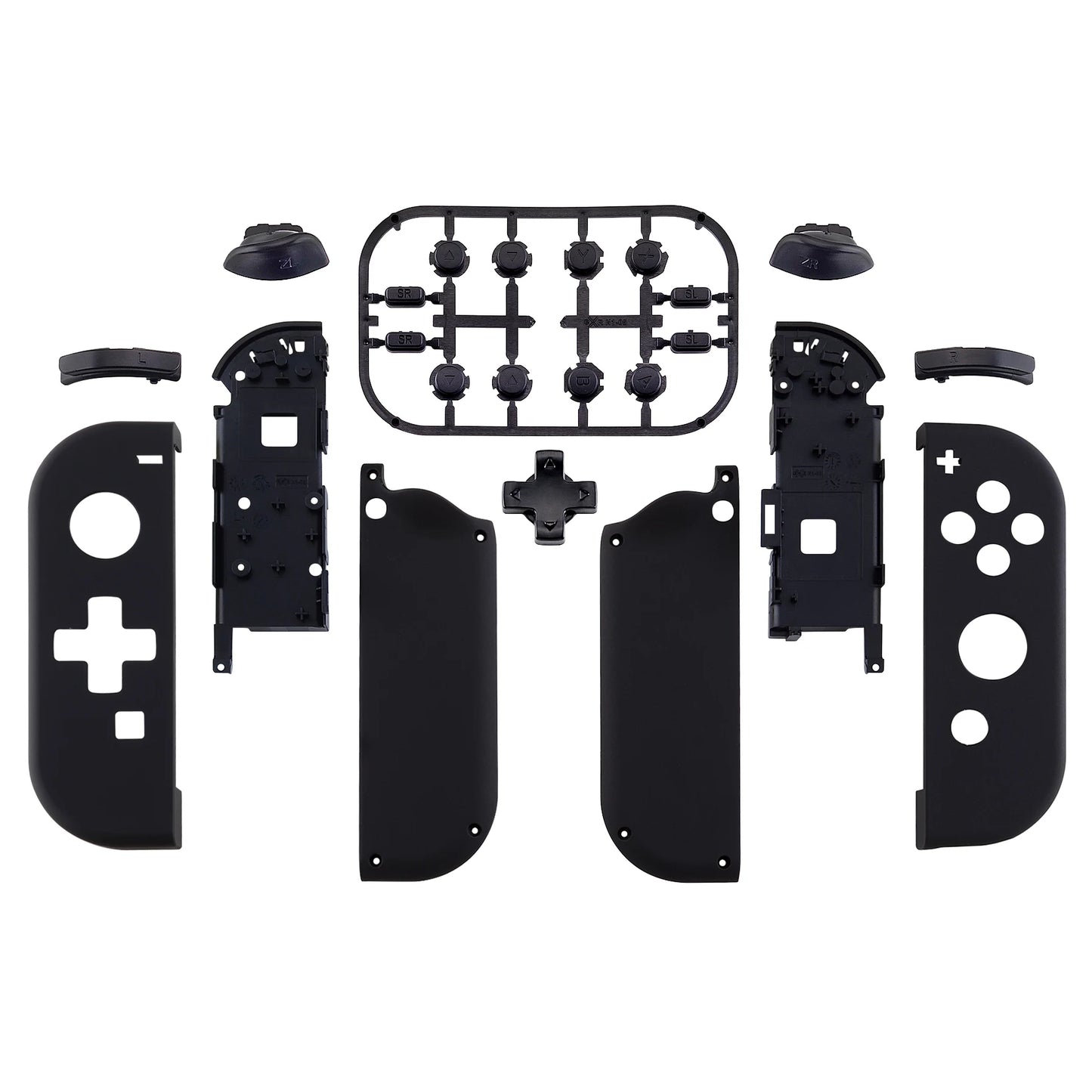 eXtremeRate Replacement Controller Housing (D-Pad Version) with Full Set Buttons for NS Switch JoyCon & OLED JoyCon