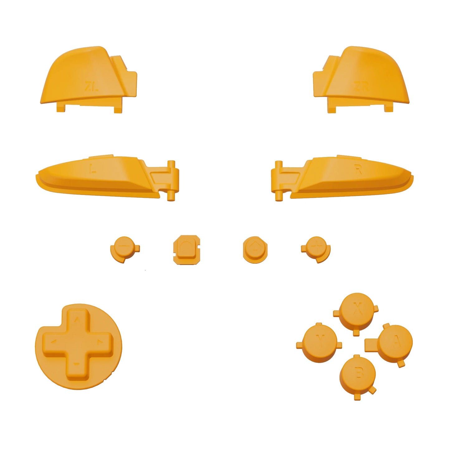 eXtremeRate DIY Replacement Full Set Buttons Repair ABXY D-pad ZR ZL L R Keys with Tools for NS Switch Pro Controller