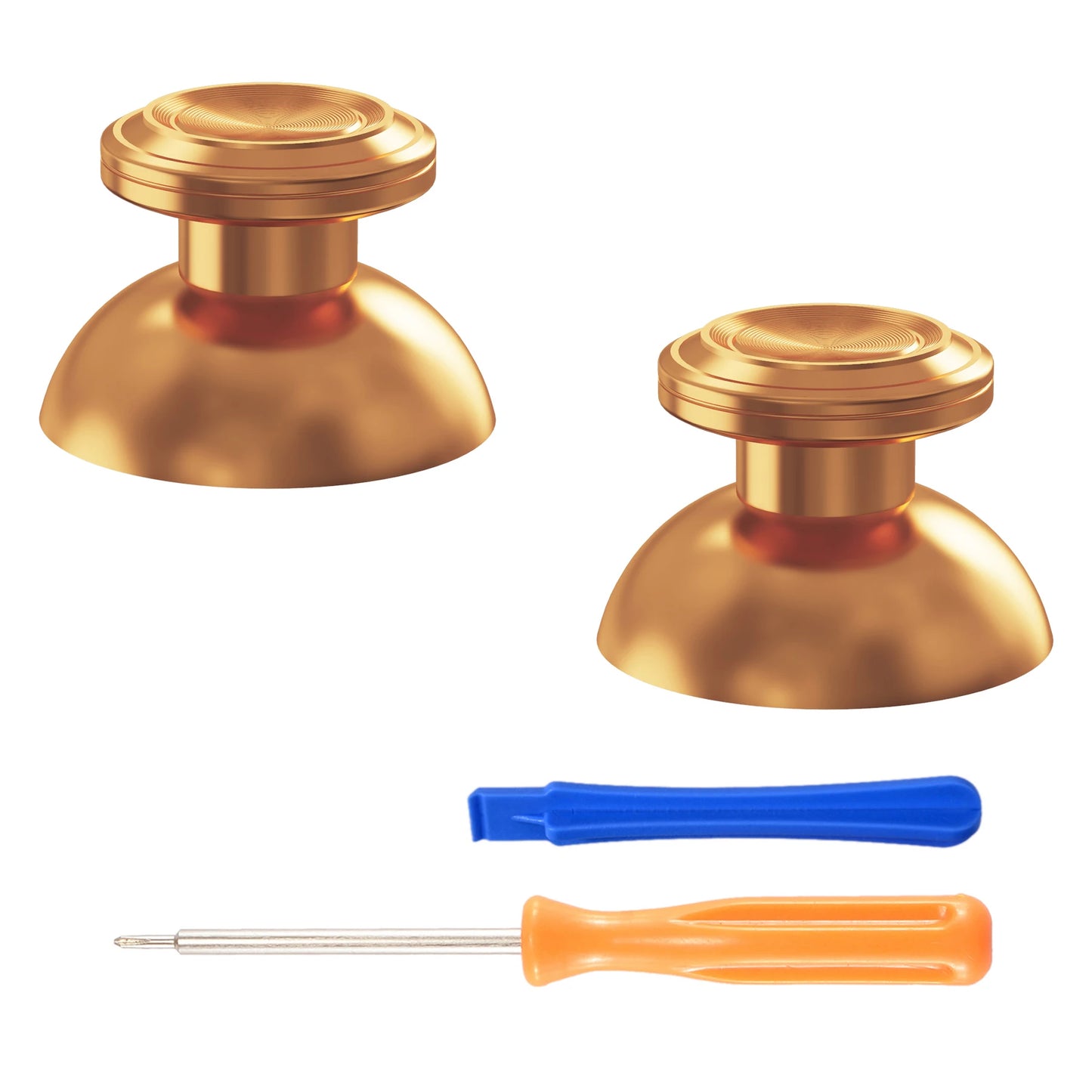 eXtremeRate Custom Metal Thumbsticks for ps5 Controller, Replacement Aluminum Analog Stick Joystick for ps4 Controller