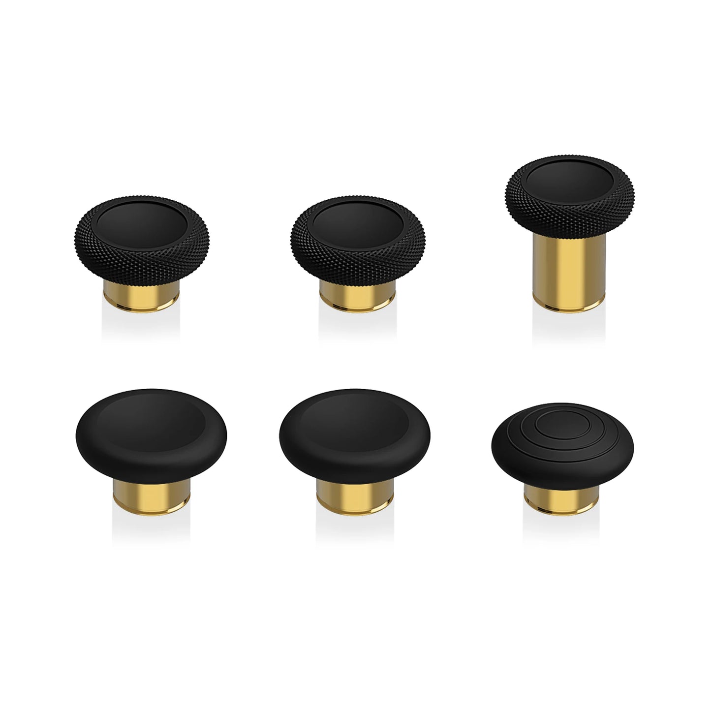 eXtremeRate Analog Stick Joystick Caps for Xbox Elite 2 Core Controller (Model 1797), 6 in 1 Metal Replacement Thumbsticks