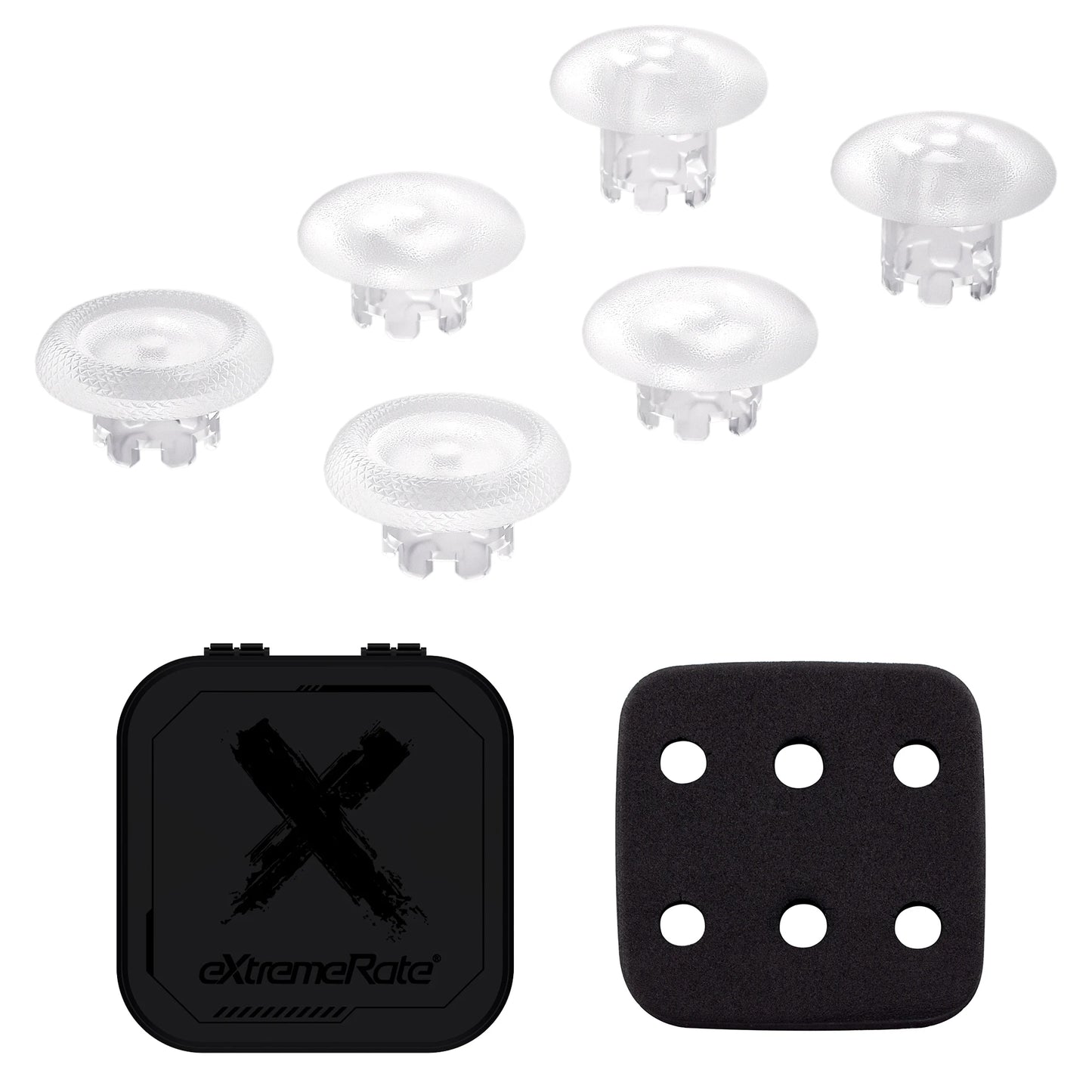 eXtremeRate Replacement Thumbsticks for ps5 Edge Controller, Analog Stick Joystick Buttons - Emerald Green